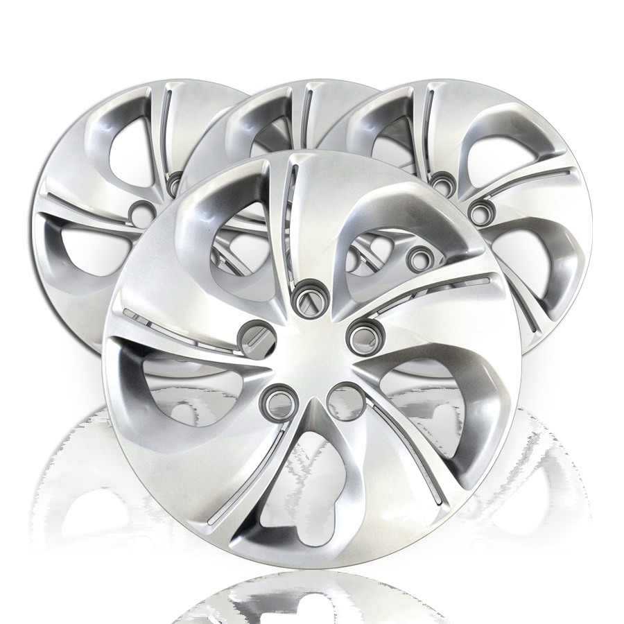 04 New 15" Bolt on Hub Caps Full Wheel Covers fit Steel Wheels for 06